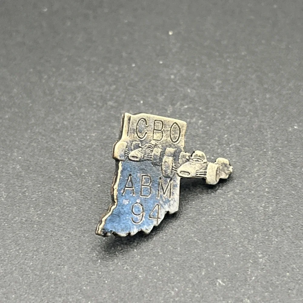 International Conference Of‎ Building Officials Indiana Indy ICBO Lapel Hat Pin